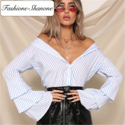 Fashione Shanone - Ruffle shirt
