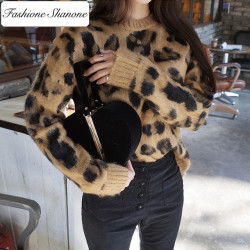 Fashione Shanone - Pull léopard