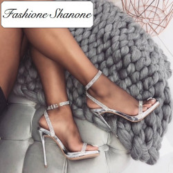 Fashione Shanone - Crystal heeled sandals
