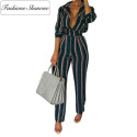 Stripped jumpsuit