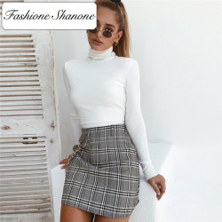 Fashione Shanone - Crop top with open back