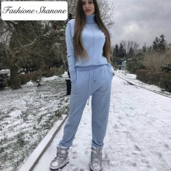 Fashione Shanone - Ensemble pull et pantalon en laine
