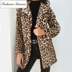 Fashione Shanone - Leopard fur coat