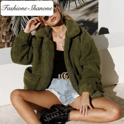 Fashione Shanone - Wide fleece jacket