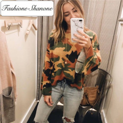 Fashione Shanone - Military sweater