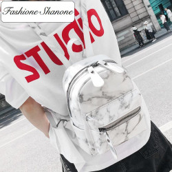 Fashione Shanone - Petit sac à dos marbre
