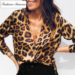Fashione Shanone - Chemise léopard