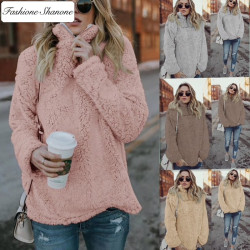Fashione Shanone - Fur sweatshirt