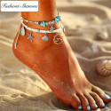 Starfish anklet bracelet