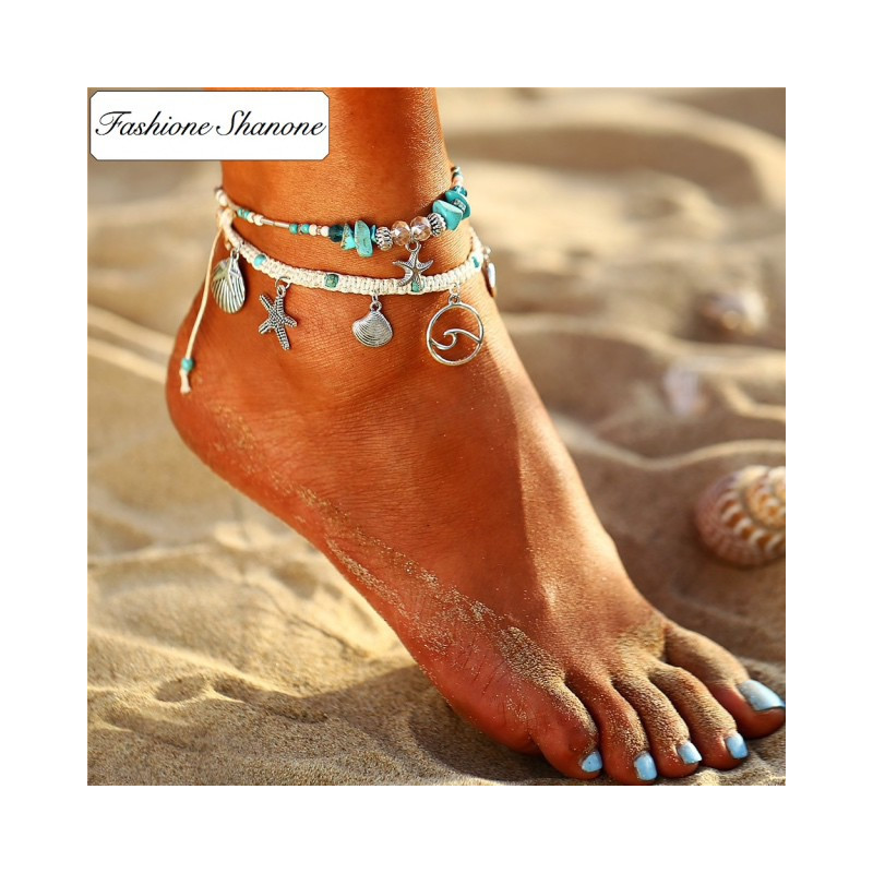 Fashione Shanone - Starfish anklet bracelet