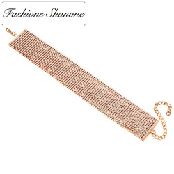 Fashione Shanone - Ras du cou plusieurs colliers en diamant
