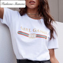 Stock limité - T-shirt Girl Gang