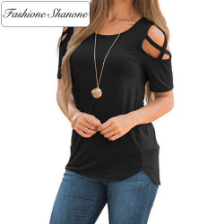 Fashione Shanone - Limited stock - Open shoulders T-shirt