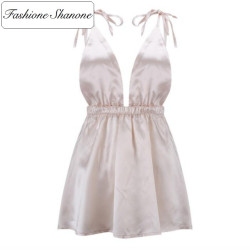 Fashione Shanone - Limited stock - Satin low cut dress