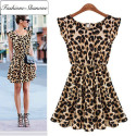 Limited stock - Leopard trapeze dress