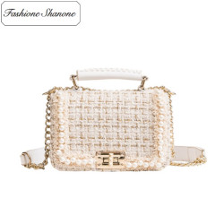 Fashione Shanone - Limited stock - Wool bag with pearls