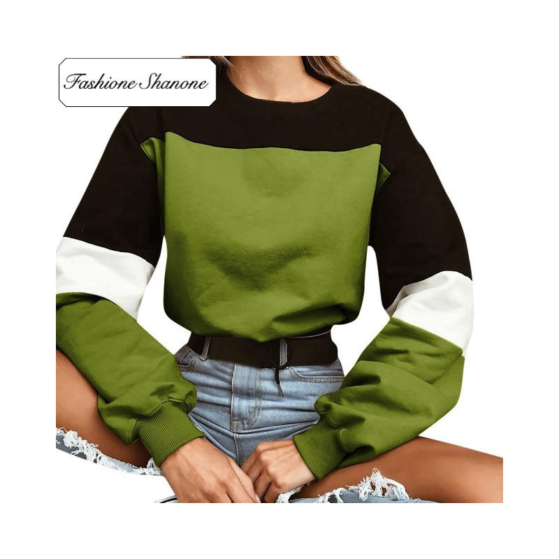 Fashione Shanone - Limited stock - Tricolor sweatshirt