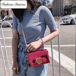 Limited stock - Small metallic bag with shoulder strap