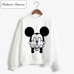 Fashione Shanone - Limited stock - The finger Mickey sweatshirt