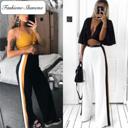 Fashione Shanone - Limited stock - Wide striped trousers