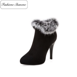 Fashione Shanone - Limited stock - Ankle boots with fur
