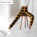 Limited stock - Yellow plaid trousers