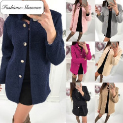 Fashione Shanone - Limited stock - Breasted waisted coat