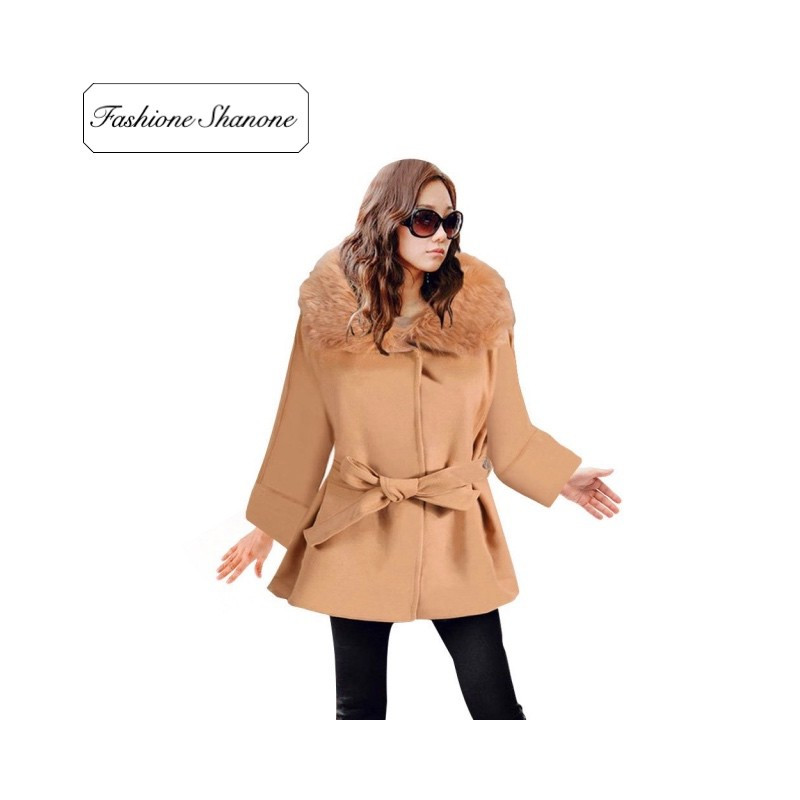 Fashione Shanone - Stock limité - Manteau avec col en fourrure