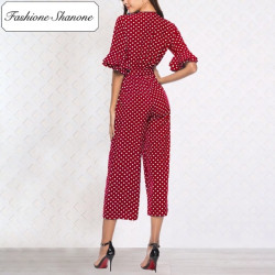 Fashione Shanone - Stock limité - Combinaison pantalon à pois
