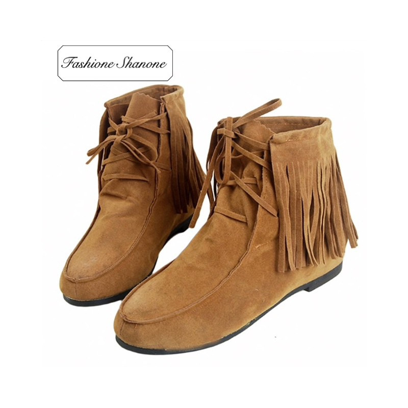 Fashione Shanone - Limited stock - Tassel ankle boots