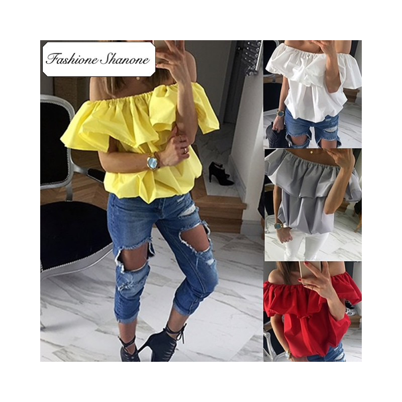 Fashione Shanone - Limited stock - Off shoulder blouse