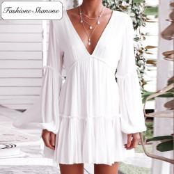 Fashione Shanone - Limited stock - Boho white dress