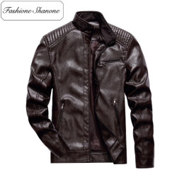 Fashione Shanone - Limited stock - Zipper leather jacket