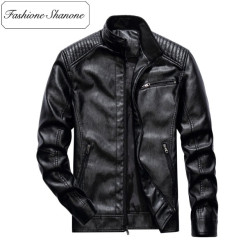 Fashione Shanone - Limited stock - Zipper leather jacket
