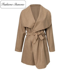 Fashione Shanone - Limited stock - Wrap woollen coat