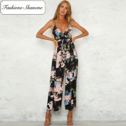 Fashione Shanone - Stock limité - Combinaison pantalon fleurie