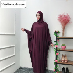 Fashione Shanone - Abaya avec voile intégré