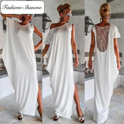 Fashione Shanone - Asymmetrical maxi dress