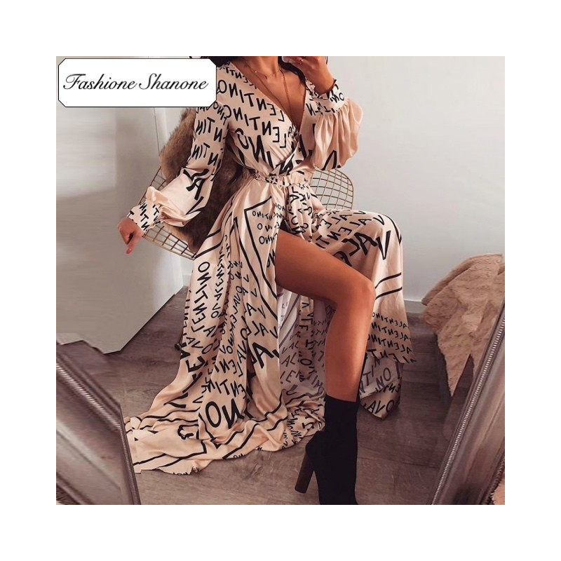 Fashione Shanone - Wrap maxi dress