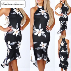 Fashione Shanone - Floral mid-length dress