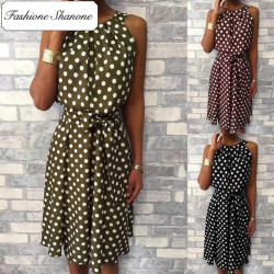 Fashione Shanone - Polka dot fluid dress