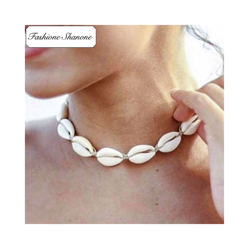 Less than 10 euros - Shell chocker necklace