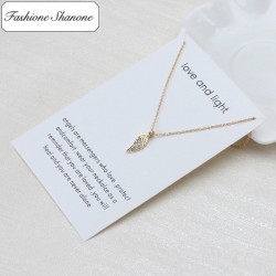 Less than 10 euros -  Angel wing necklace
