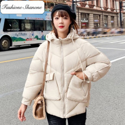 Fashione Shanone - Oversized down coat with big pockets