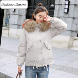 Fashione Shanone - DREAM COME TRUE down coat with fur hood