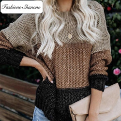 Fashione Shanone - Tricolor sweater