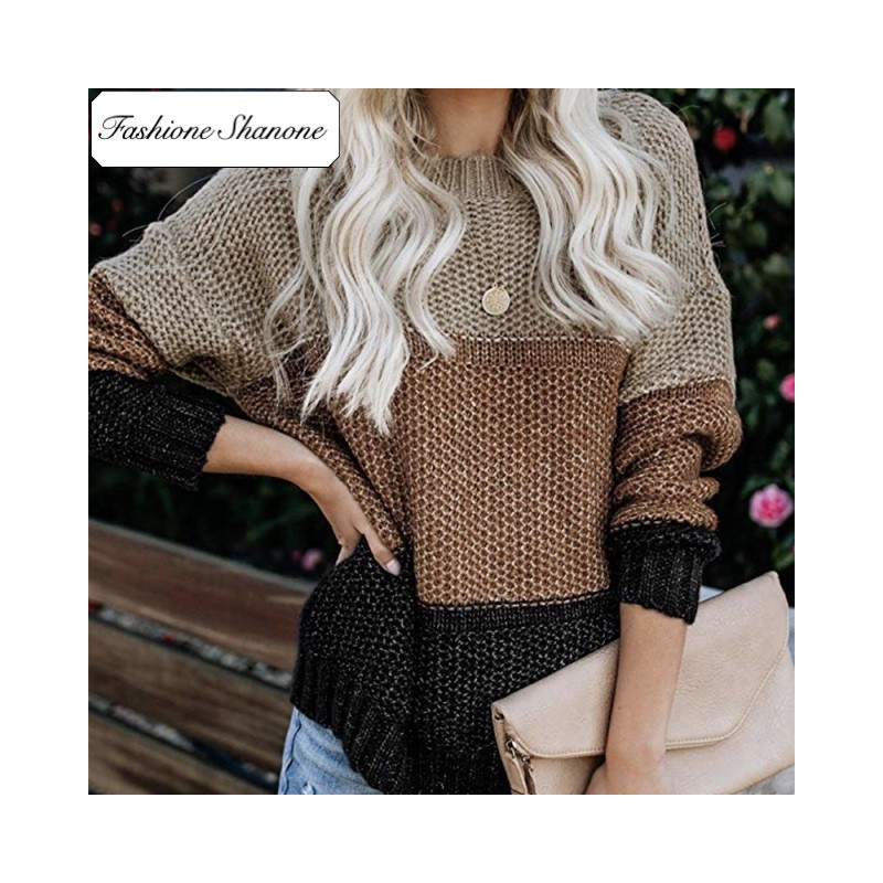 Fashione Shanone - Tricolor sweater