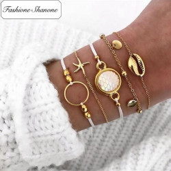 Fashione Shanone - 5 beach bracelets set
