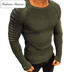 Fashione Shanone - Round neck tight sweater