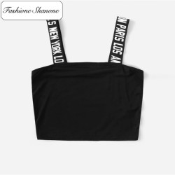 Fashione Shanone - Crop top with straps
